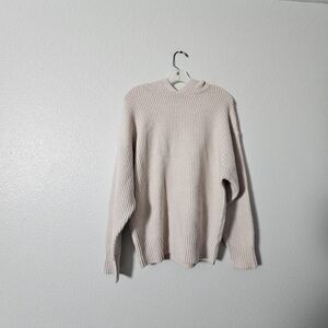 Womens Wild Fable Cozy Cream Knit Sweater Sz S